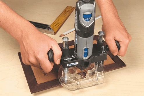 Dremel 650 - Punta per router HSS da 3,2 mm per fresatura e intarsio in legno