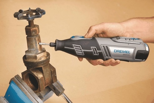 Dremel 537 - Set di 3 spazzole in ottone ø 3,2 mm per pulizia di metalli morbidi