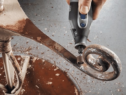 Dremel SC407 - Set di Accessori con 2 Bande di Levigatura (13 mm, Grana 60/120) e Mandrino EZ SpeedClic per Legno e Plastica