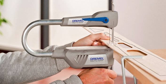 Dremel® Moto-Saw (MS20-1/5) Sega da Traforo Elettrica 70 W, Compatta e Facile da Usare, 1,1 kg