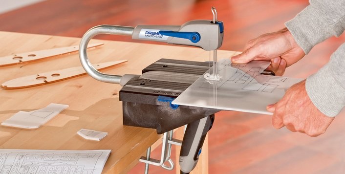 Dremel® Moto-Saw (MS20-1/5) Sega da Traforo Elettrica 70 W, Compatta e Facile da Usare, 1,1 kg