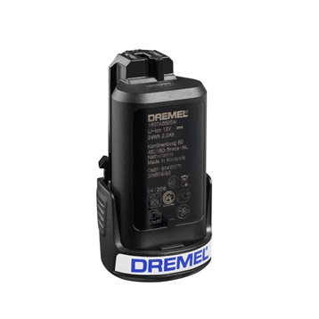 Dremel Batteria 880 Li-Ion 12V 2Ah per Utensili Rotativi Dremel 8200/8220/8300 - Nero