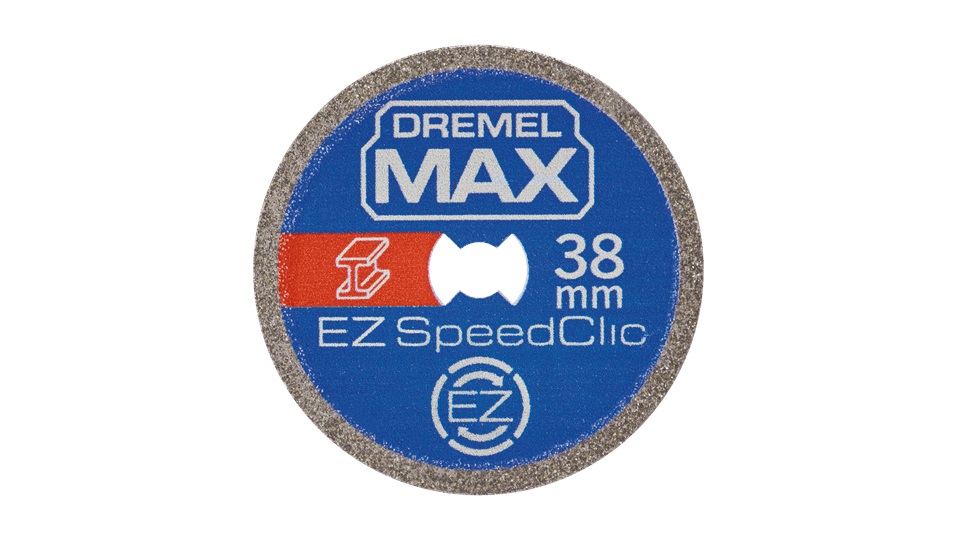 Dremel SC456DM Disco da Taglio Premium per Metalli 38 mm con Sistema EZ SpeedClic - Elevate Prestazioni e Lunga Durata