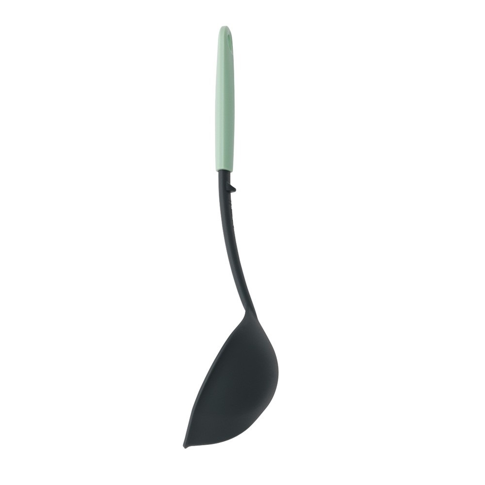 Brabantia Tasty Mestolo e Raccoglitutto Jade Green - Nylon Termoresistente, 2-in-1, Adatto per Destri e Mancini