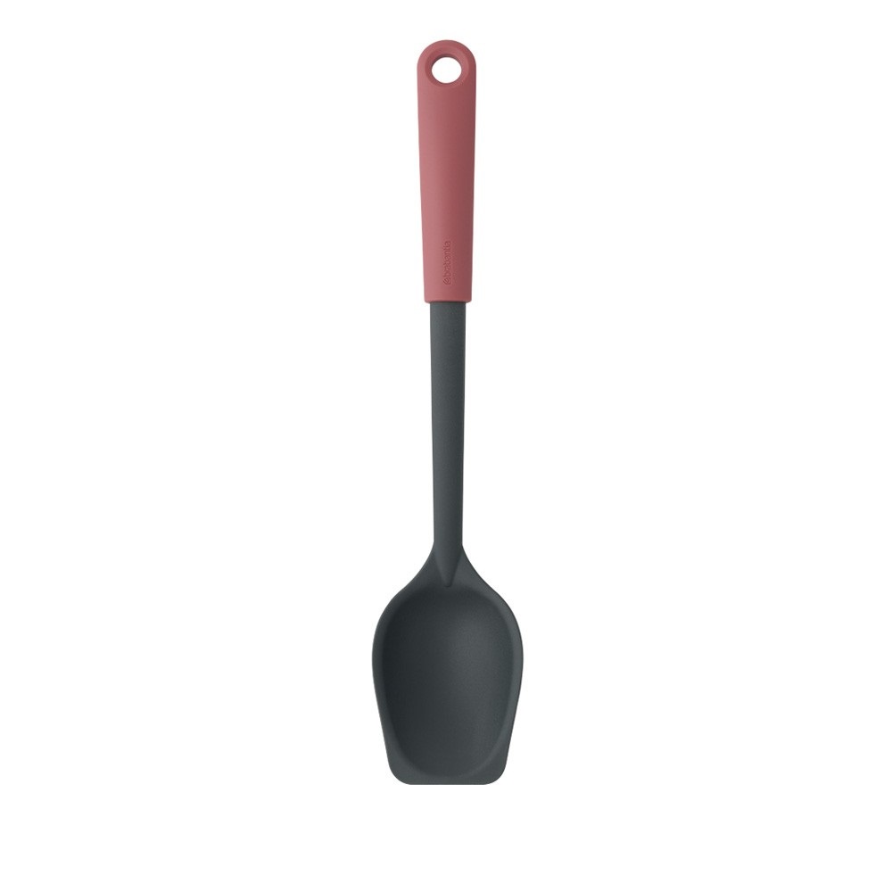 Brabantia Tasty Cucchiaione e Spatola 2-in-1 in Nylon Termoresistente Grape Red