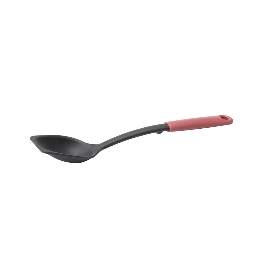 Brabantia Tasty Cucchiaione e Spatola 2-in-1 in Nylon Termoresistente Grape Red