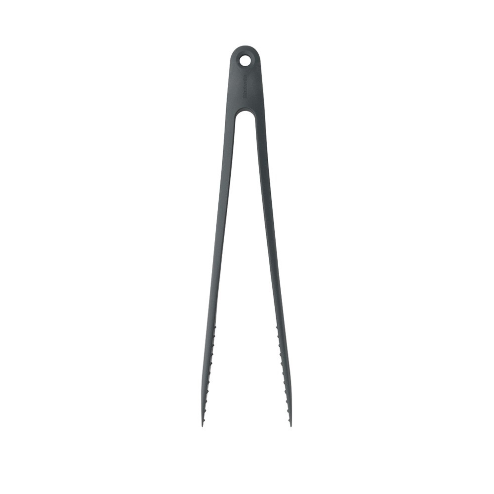 Brabantia Tasty Pinza da Cucina 292 mm in Nylon Termoresistente - Multifunzione 2-in-1, Granite Grey
