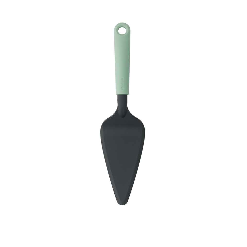 Brabantia Tasty Paletta Dolce con Lama Seghettata Jade Green - Nylon, Facile da Pulire e Riporre