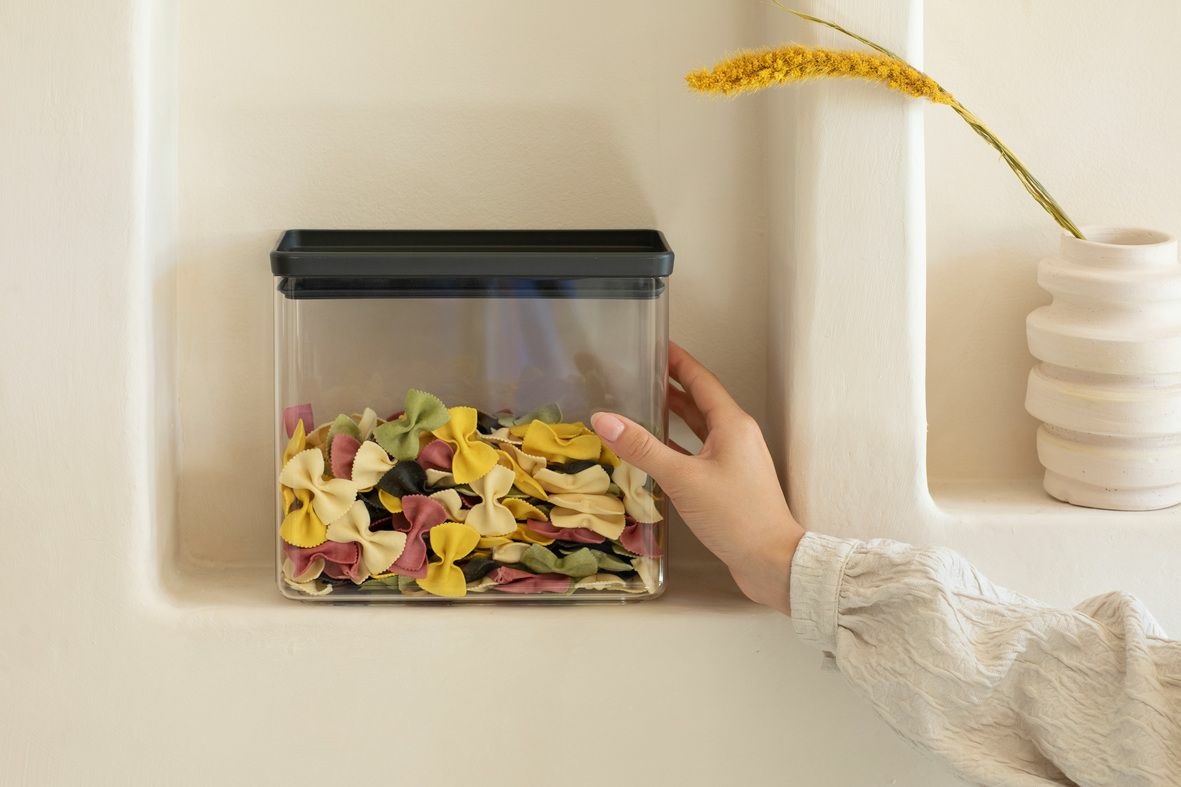 Brabantia Tasty+ Rettangolare Contenitore 3,5 L Grigio, Trasparente 1 pz