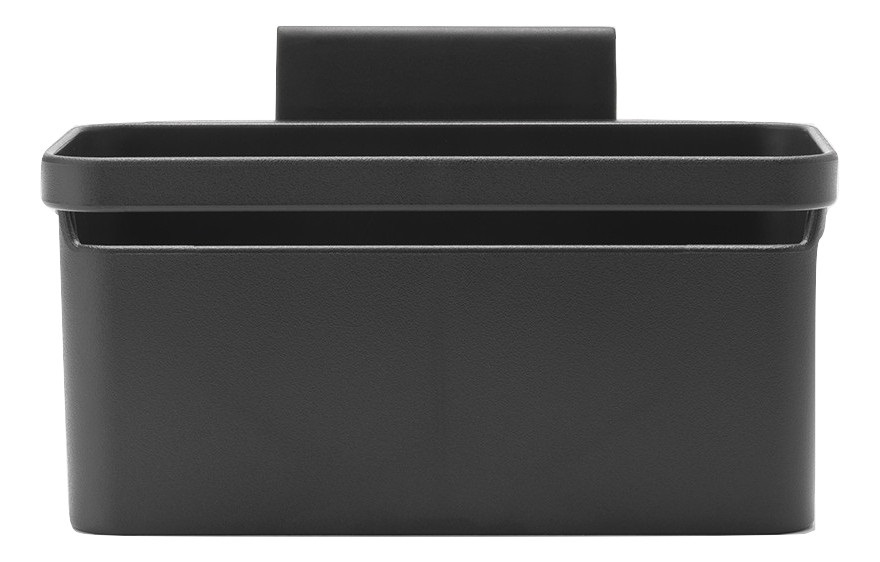 Brabantia Organizer per Lavello Grigio Scuro - Appendibile con Ampio Spazio per Spugne e Panni