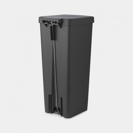 Brabantia Pattumiera a Pedale StepUp 40 Litri Grigio Scuro - Realizzata con Materiale Riciclato