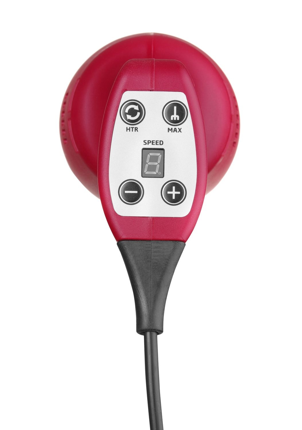 Hendi Profi Line Frullatore ad Immersione 500 W Rosso con Velocità Regolabile e Struttura in Fibra di Nylon