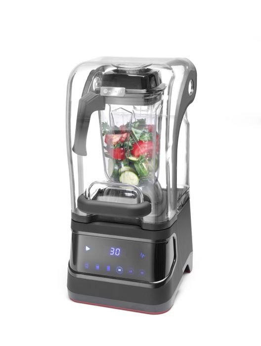Hendi 230695 Frullatore Digitale 2,5 L con Protezione Anti-Rumore, 1680 W, Nero