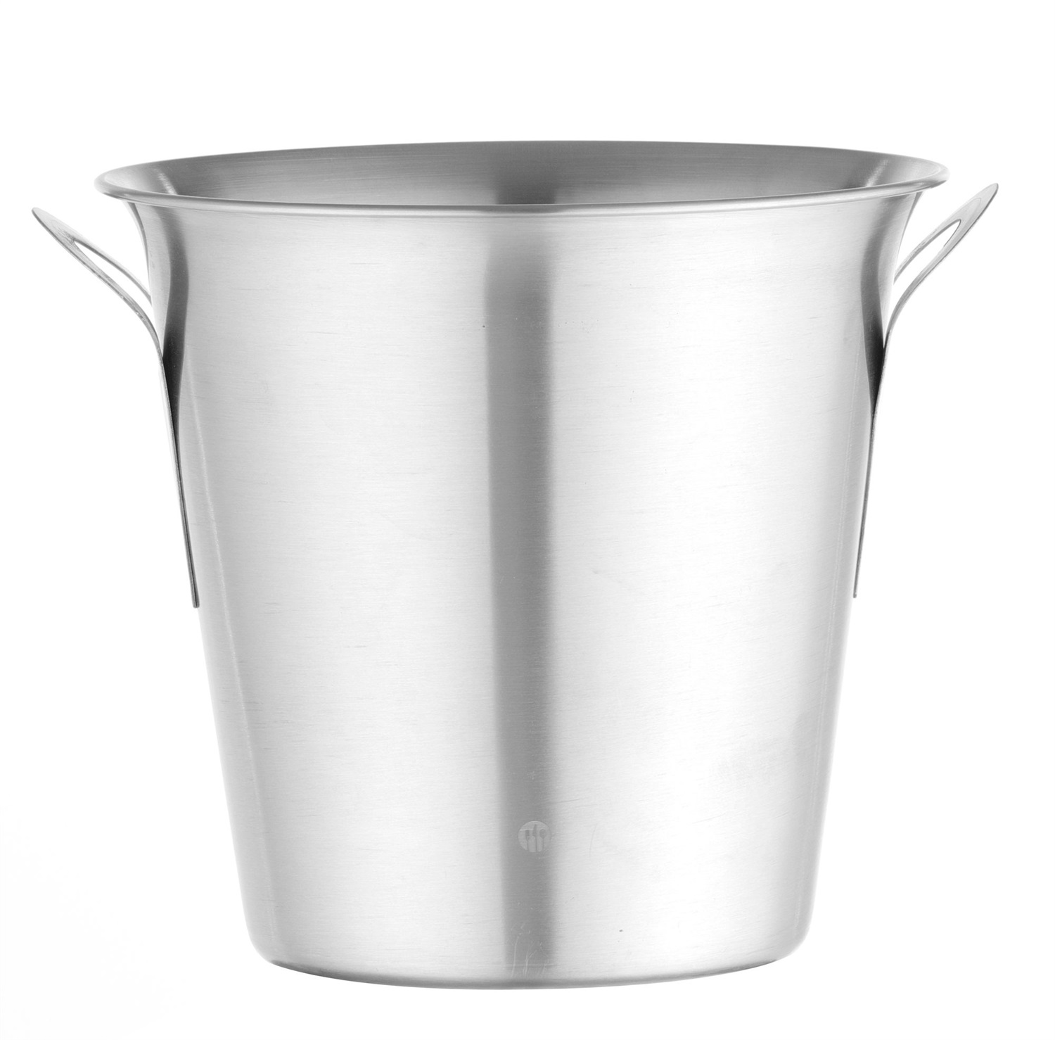 Hendi Secchiello per Ghiaccio in Acciaio Inox con Manici a Tulipano - 3.5L