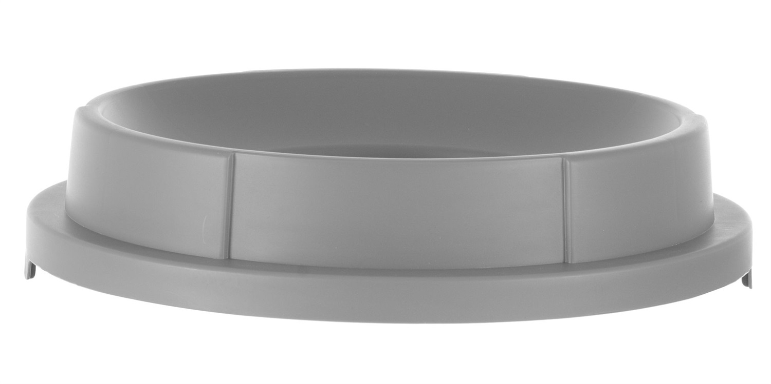 AmerBox Coperchio Aperto per Cestino Rotondo in Plastica Grigio Chiaro - Ø570x135mm, Adatto per 691038