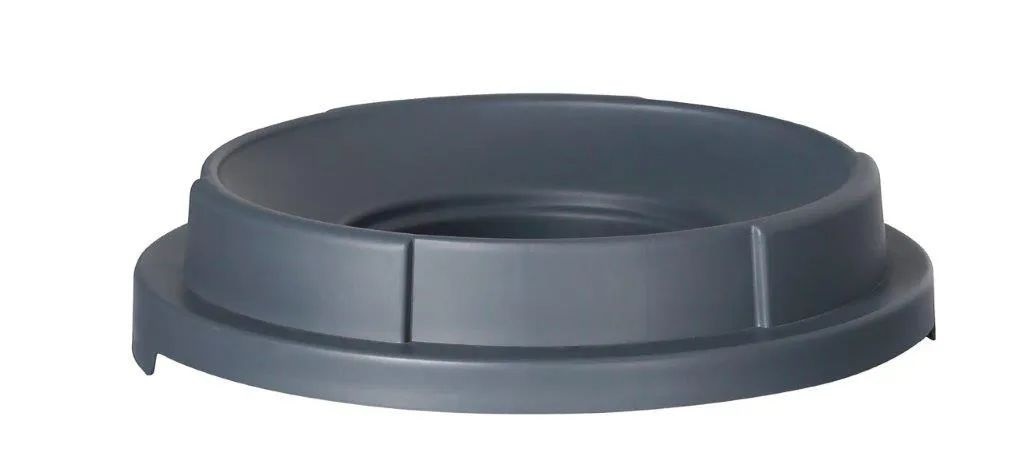 AmerBox Coperchio per Cestino Rotondo con Apertura - Plastica, ⌀510x(H)120mm, Adatto per 691403