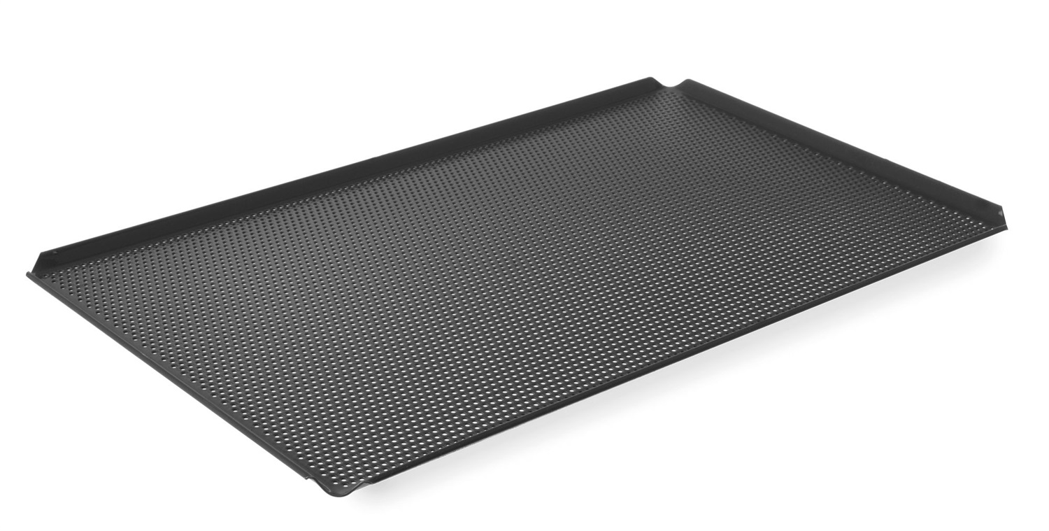 Hendi Teglia Forata GN 1/1 Siliconata con 4 Bordi e Rivestimento Antiadherente in Teflon™