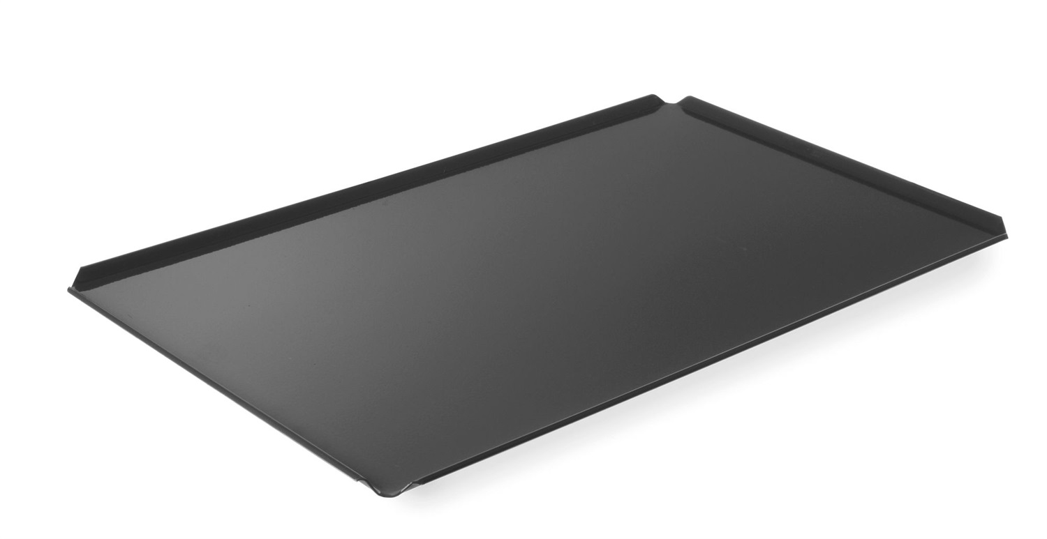 Hendi Teglia GN 1/1 in Alluminio Siliconata con 4 Bordi e Rivestimento Antiadherente in Teflon™