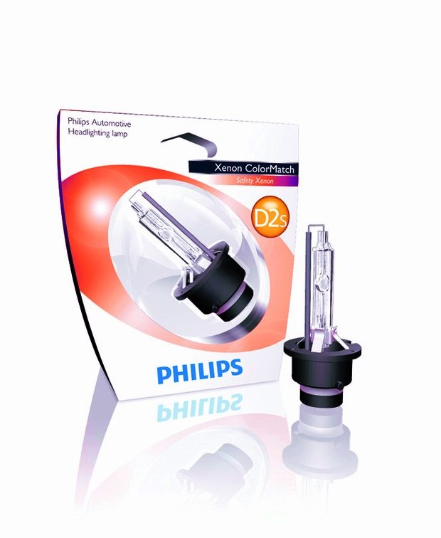 PHILIPS Lampadina allo xeno D2R 35W 85V 4200K Luce Bianca Brillante - Approvazione ECE