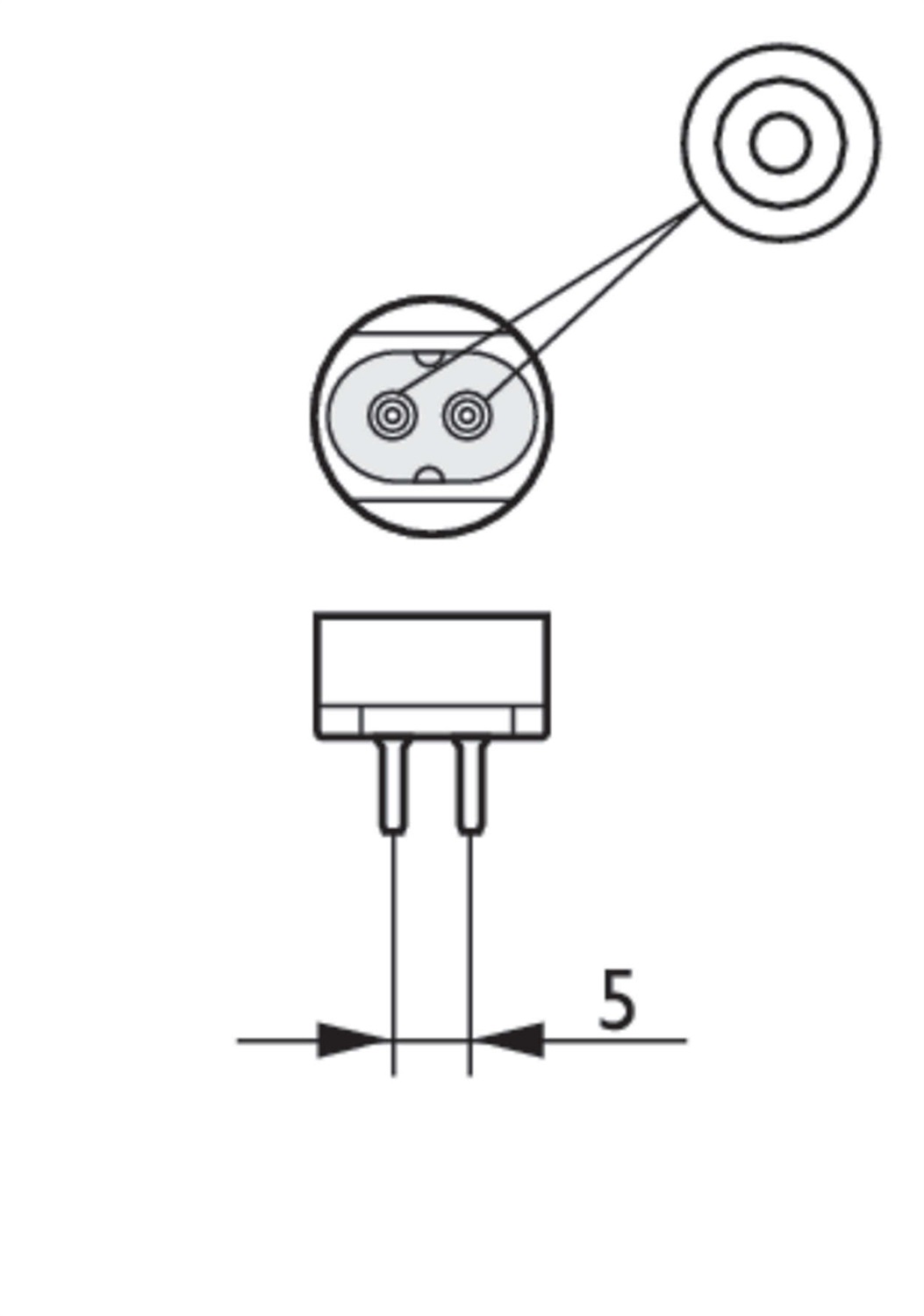 Philips TL Mini 13W - Lampada Fluorescente Miniature 516mm, Alimentazione CC a Bassa Tensione
