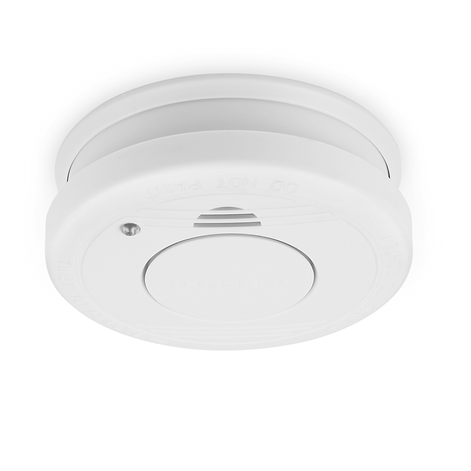 Smartwares FSM-11514 Set di 4 Rilevatori di Fumo Ottici - Durata 10 Anni, Batteria Sostituibile 5 Anni, Allarme 85 dB, Certificati EN14604