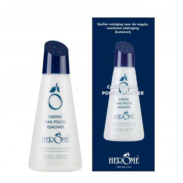 Herome Solvente per Unghie Curativo 120 ml - Senza Acetone, Pulizia Delicata per Unghie Naturali