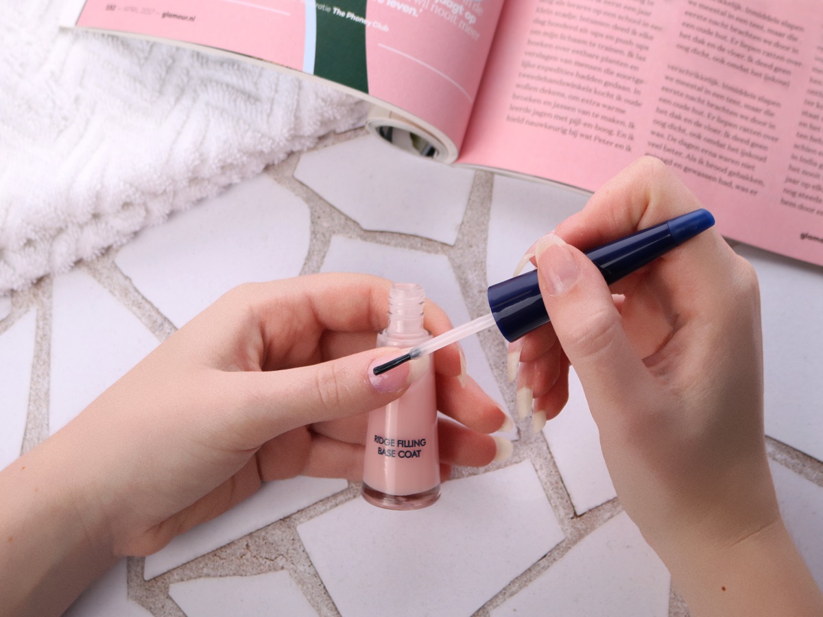 Herome Ridge Filling Base Coat 10ml - Smalto Base Riempiente per Unghie, Leviga e Lucida