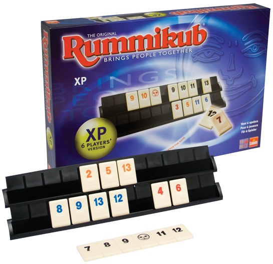 Goliath Rummikub The Original - Gioco da Tavolo Strategico per 6 Giocatori con 52 Schede Aggiuntive e 2 Comodini, Età Consigliata dai 6 Anni