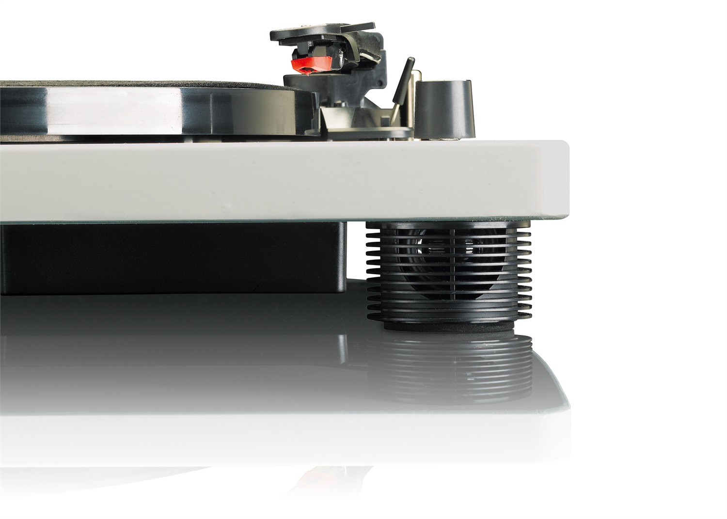 Lenco LS-50 Giradischi Grigio con Altoparlanti Integrati, Amplificatore 2 x 3 Watt e Porta USB