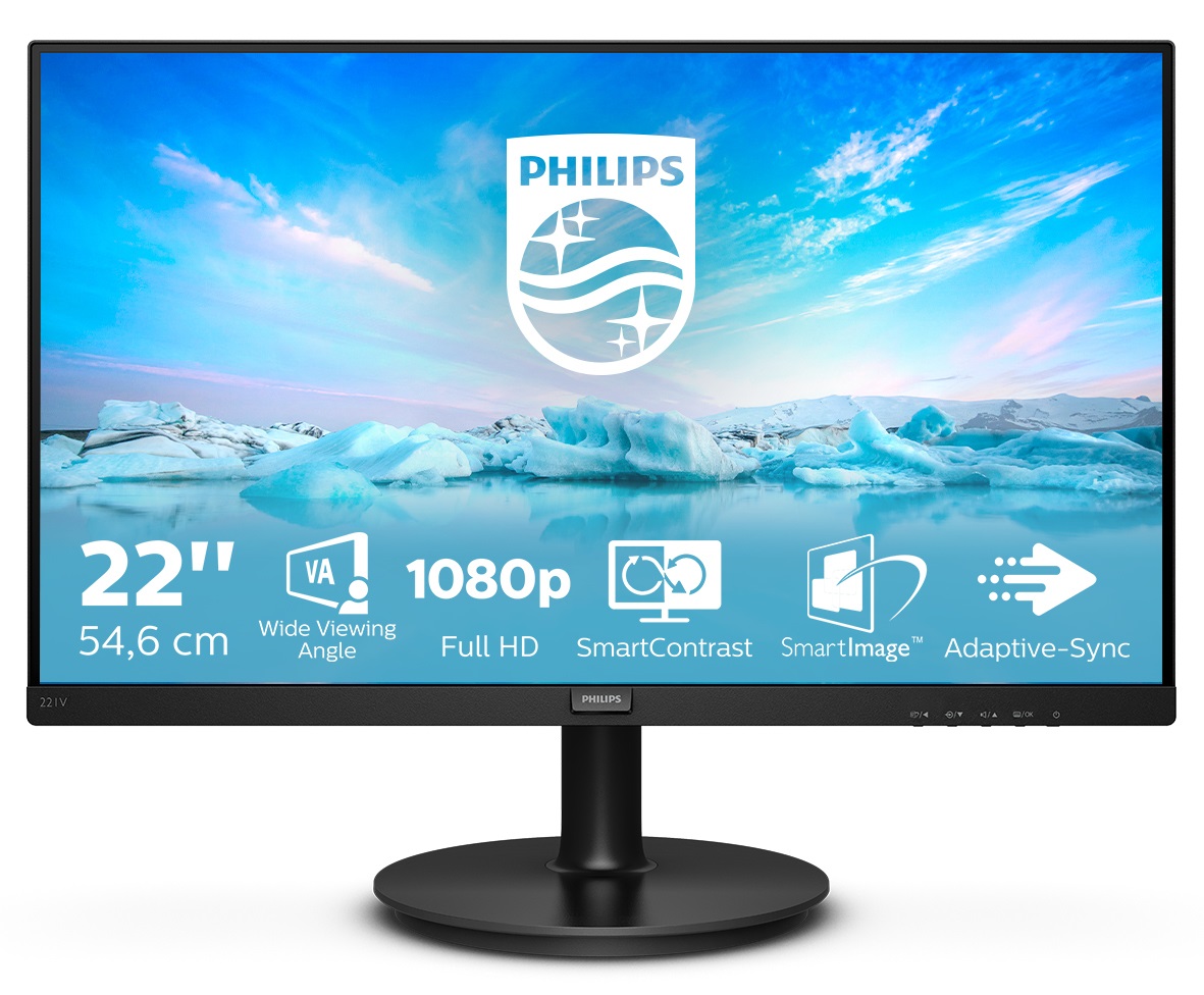Philips V Line 221V8A/00 Monitor LED 21.5