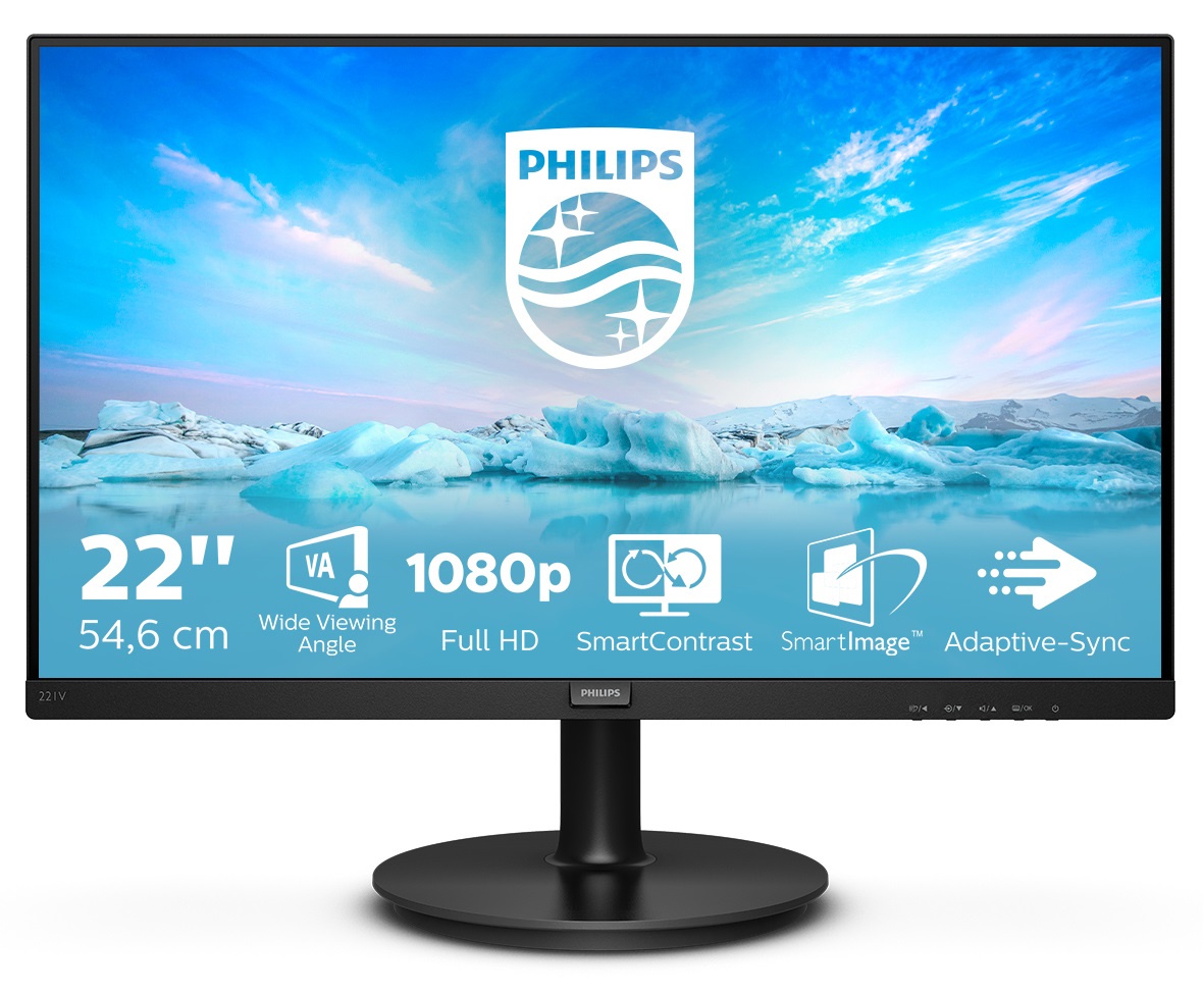 Philips V Line 221V8/94 Monitor PC 54,6 cm (21.5