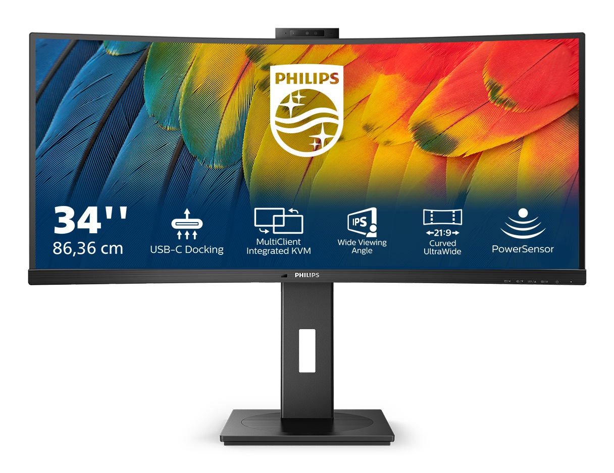 Philips 5000 Series 34B1U5600CH/00 Monitor Curvo LED 34