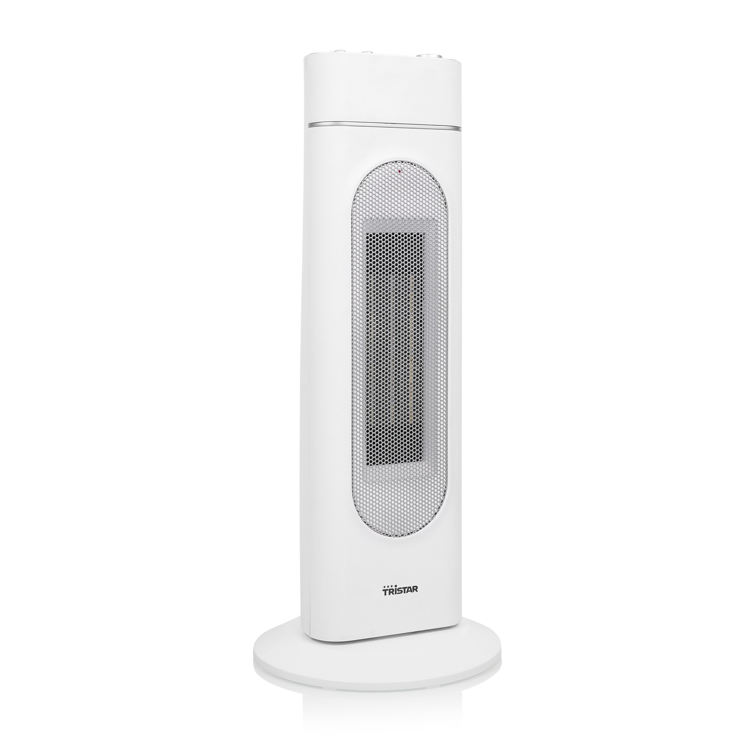 Tristar KA-5088 Riscaldatore Ceramico a Torre 2000W con Funzione Ventilatore 2 in 1 per Ambienti fino a 20 m² - Colore Bianco