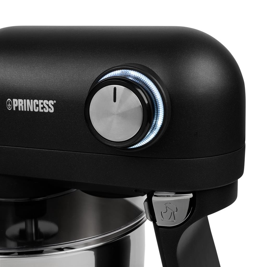 Princess Robot da cucina 220137 - 1200 W, 5 L, Corpo in alluminio e Contenitore in acciaio inox