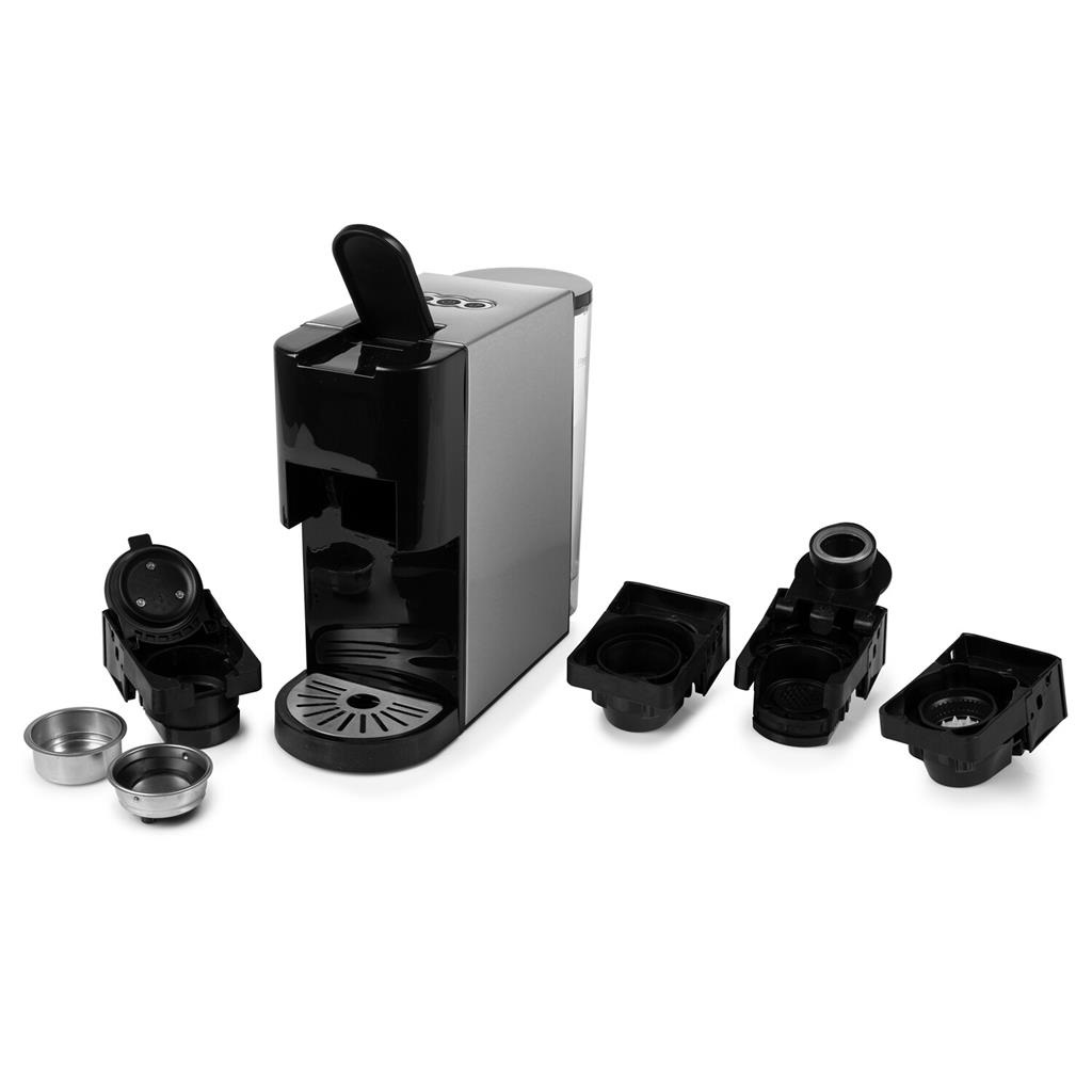 Princess 249451 Macchina per Caffè a Capsule 5 in 1 - 0,8 L - 1450 W - Compatibile con Nespresso, Dolce Gusto, Lavazza a Modo Mio e E.S.E. - Pressione 19 bar