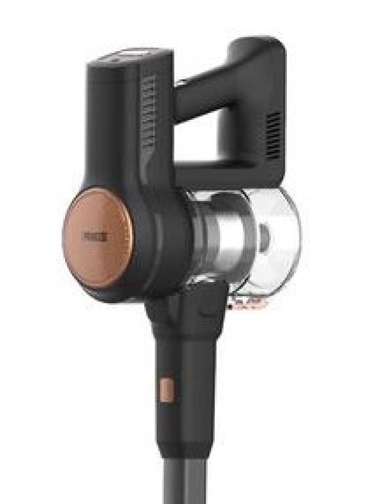 Princess Dynamic Storm 01.339390.01.001 - Aspirapolvere Cordless 2 in 1 con Manico, Potenza 220 W, Capacità 0.6 Litri, Filtro HEPA, Colore Nero e Marrone