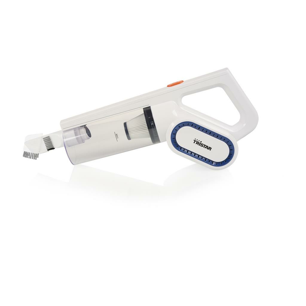 Tristar SZ-2308 Aspirapolvere a bastone 2 in 1 con cavo - Senza sacchetto, 400 W, HEPA, 6 metri, Bianco