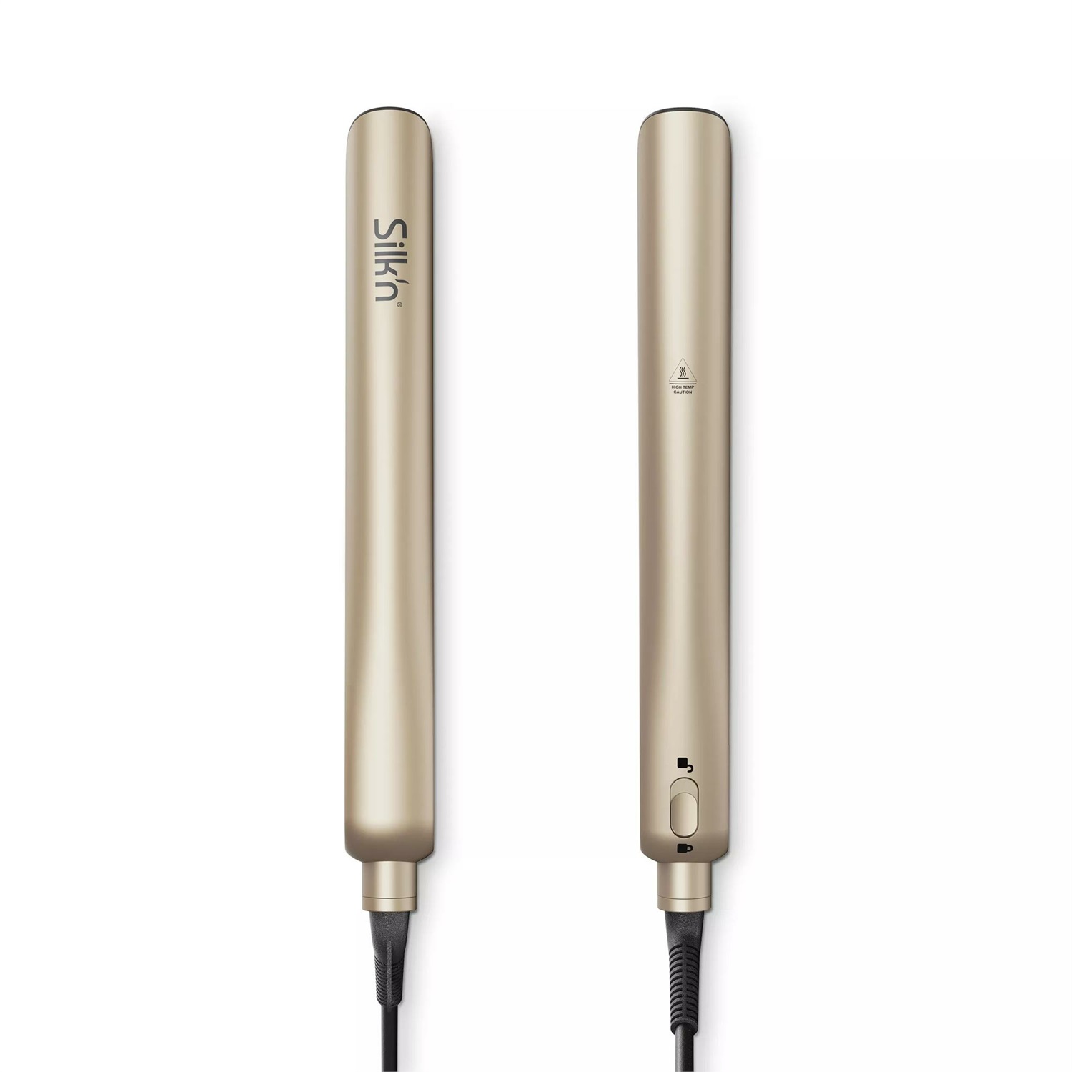 Silk'n SilkyStraight Piastra per Capelli con Tecnologia Infrarossi e Ionica, Piastre Flottanti in Titanio, Beige