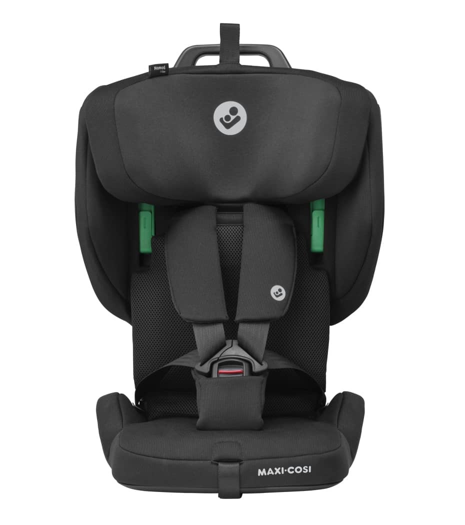 Maxi-Cosi Nomad Plus Seggiolino Auto Pieghevole per Bambini 15 mesi - 4 anni (9-18 kg, 67-105 cm) - Leggero, Compatto e con Protezione dagli Impatti Laterali - Authentic Black
