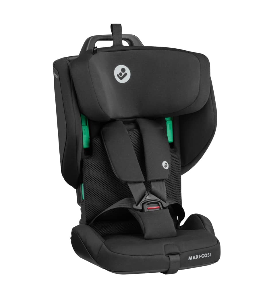 Maxi-Cosi Nomad Plus Seggiolino Auto Pieghevole per Bambini 15 mesi - 4 anni (9-18 kg, 67-105 cm) - Leggero, Compatto e con Protezione dagli Impatti Laterali - Authentic Black