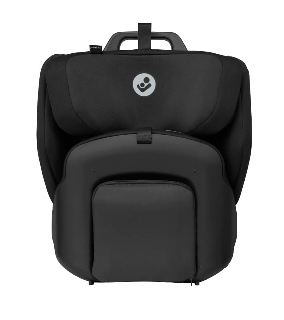 Maxi-Cosi Nomad Plus Seggiolino Auto Pieghevole per Bambini 15 mesi - 4 anni (9-18 kg, 67-105 cm) - Leggero, Compatto e con Protezione dagli Impatti Laterali - Authentic Black