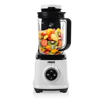 Princess Frullatore Sottovuoto 01.219600.01.001 - 1,5 L, 800 W, Nero e Bianco, con Bottiglia di Conservazione