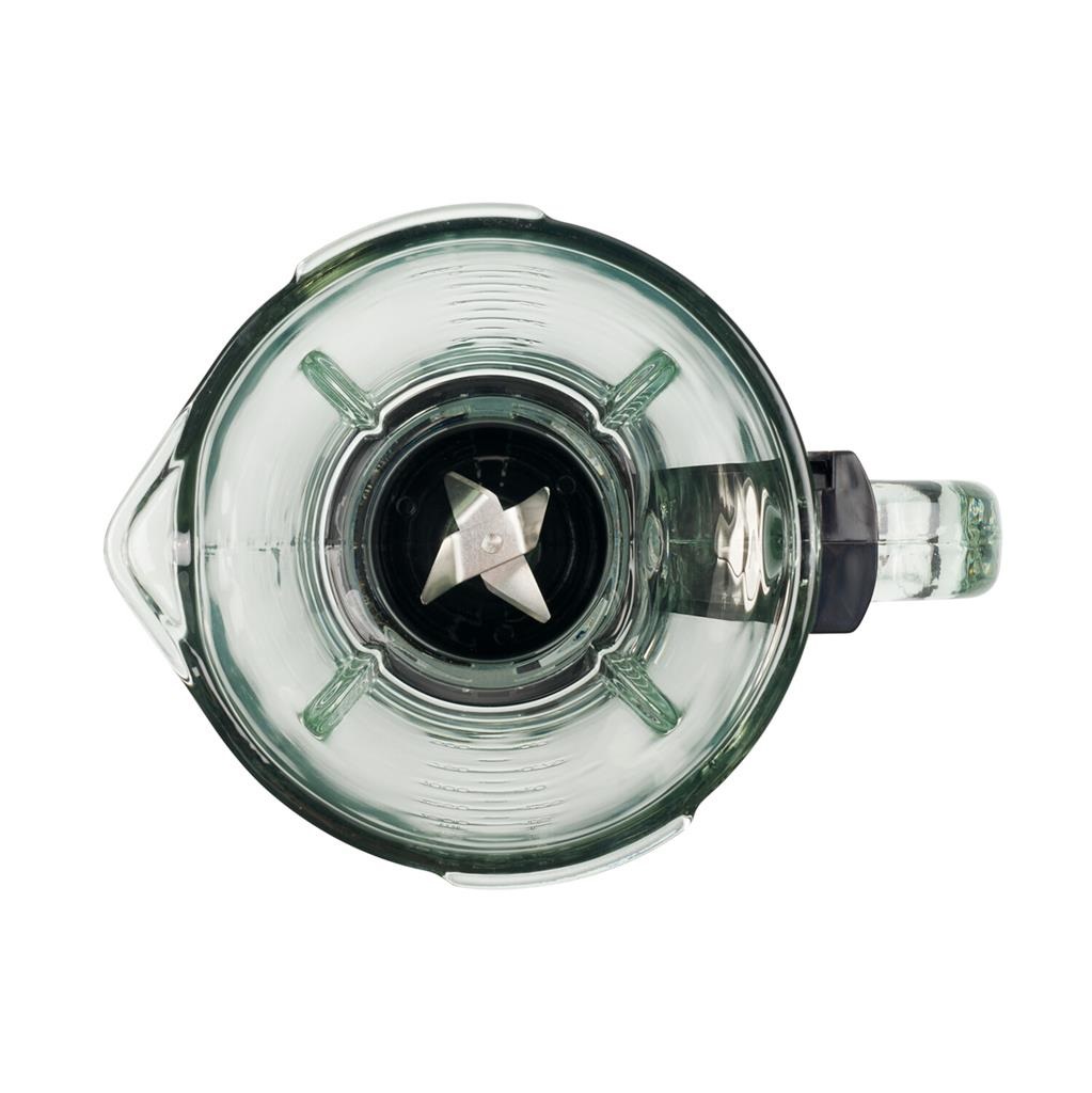 Tristar BL-4477 Frullatore Elettrico da Tavolo 500 W con Caraffa in Vetro da 1,5 L, Chiusura di Sicurezza e Funzionamento a Impulsi, Nero