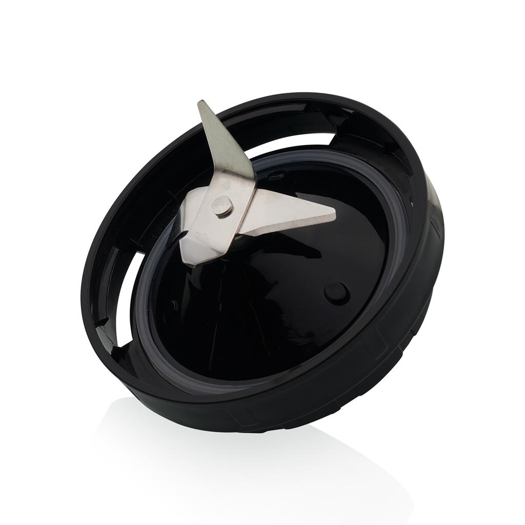 Tristar BL-4477 Frullatore Elettrico da Tavolo 500 W con Caraffa in Vetro da 1,5 L, Chiusura di Sicurezza e Funzionamento a Impulsi, Nero