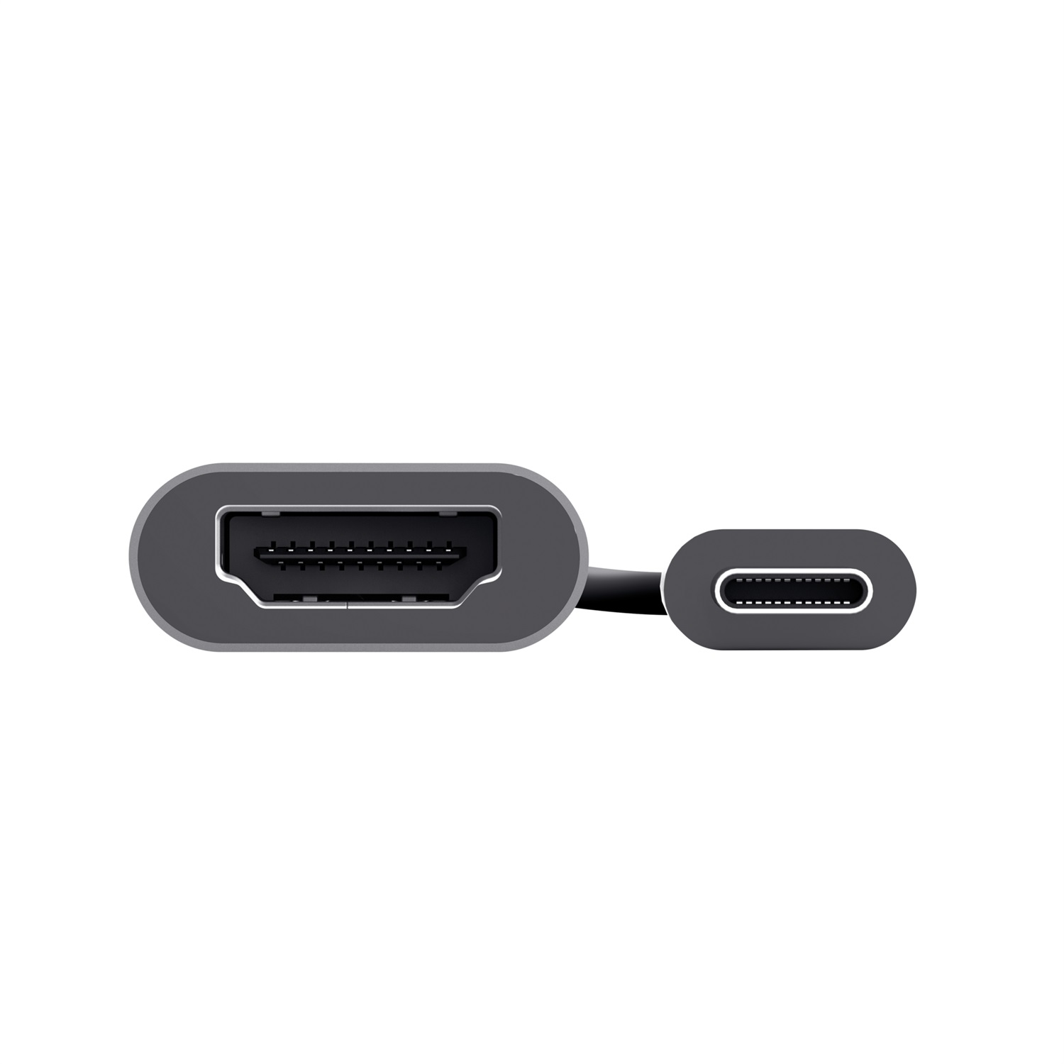 Trust Dalyx Adattatore USB-C a HDMI 4K 60Hz - Grigio/Nero