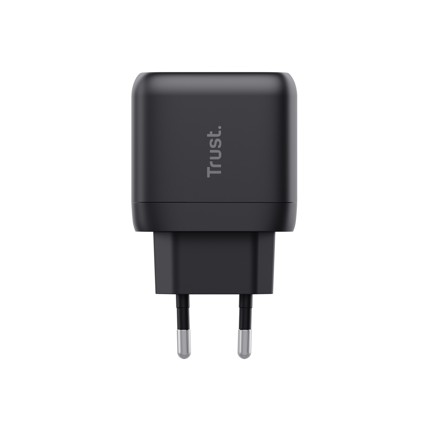 Trust Maxo Caricabatteria USB-C 45W Nero - Compatto, 2m Cavo, Universale, Design Sostenibile