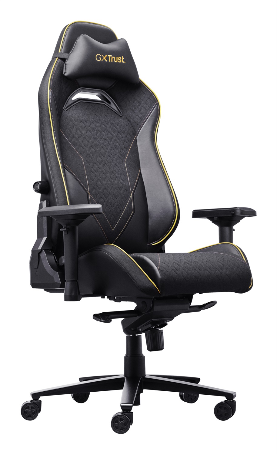 Trust GXT 721 Ruya Pro Sedia da Gaming Regolabile Nero con Supporto Lombare