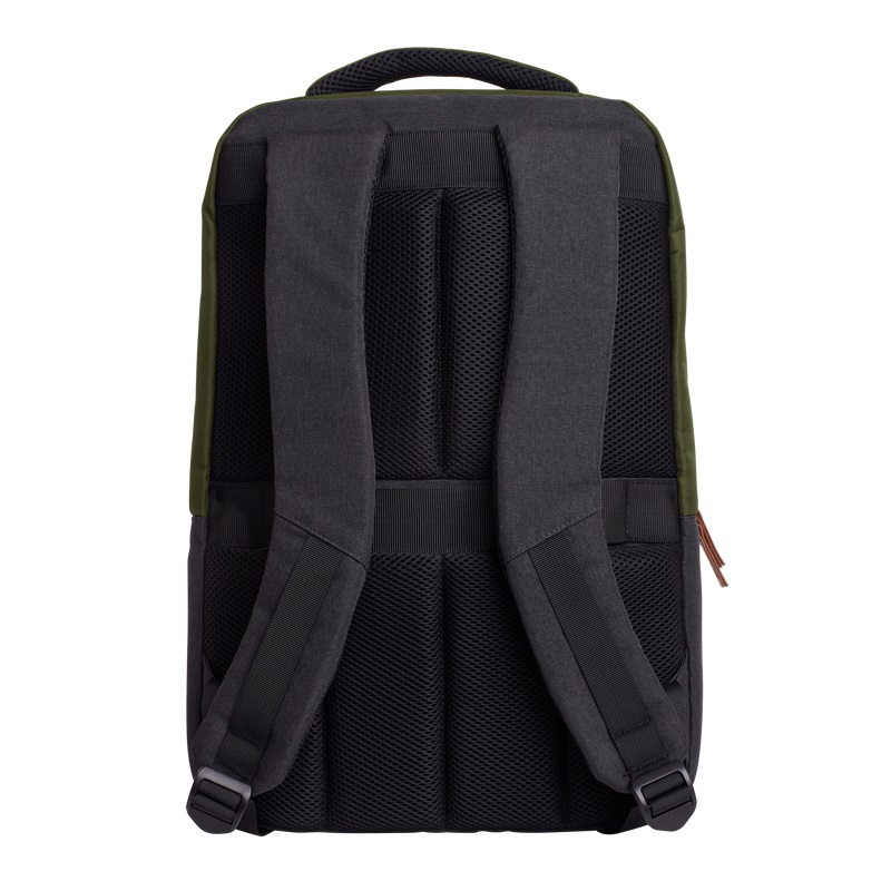 Trust Lisboa Zaino Eco-Friendly 40,6 cm (16 pollici) Verde - 23 Litri, Realizzato in Plastica Riciclata