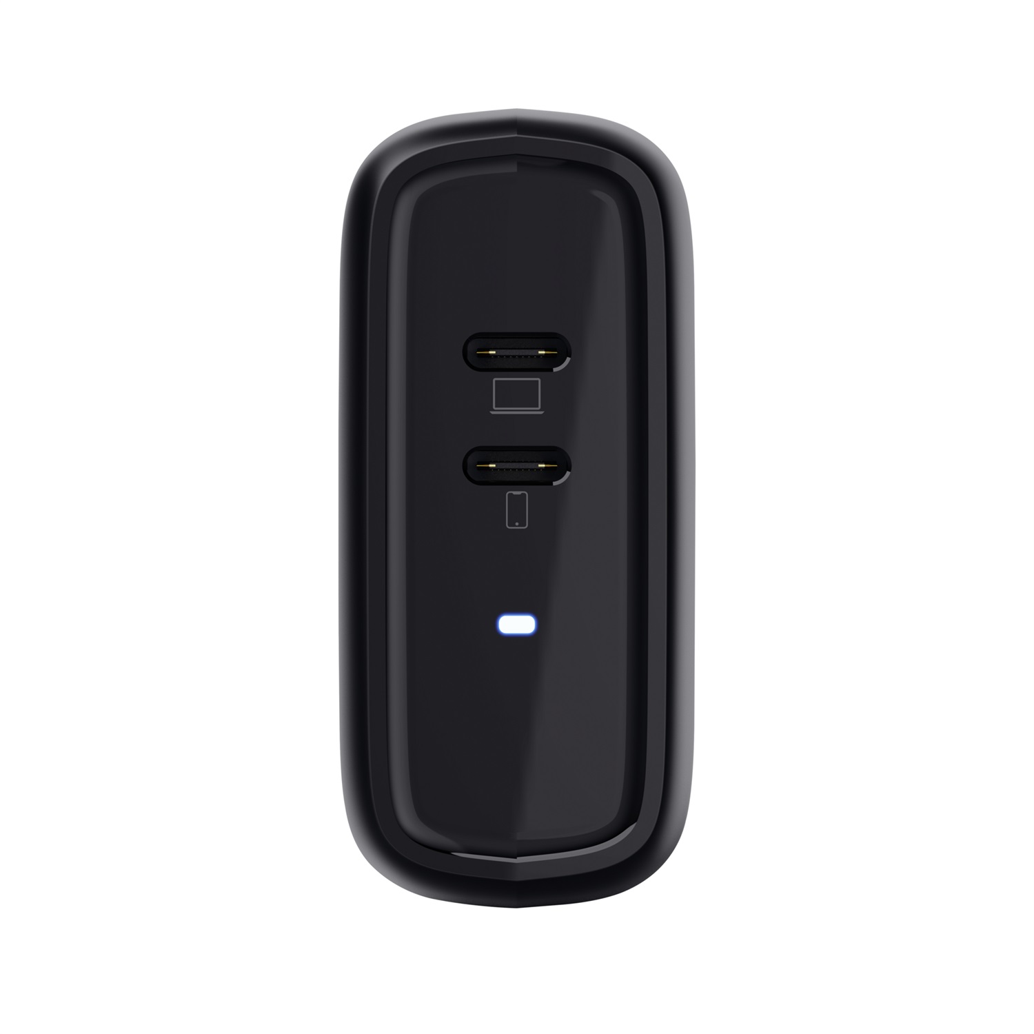 Trust Maxo Caricabatterie Universale 65W con 2 Porte USB-C - Nero