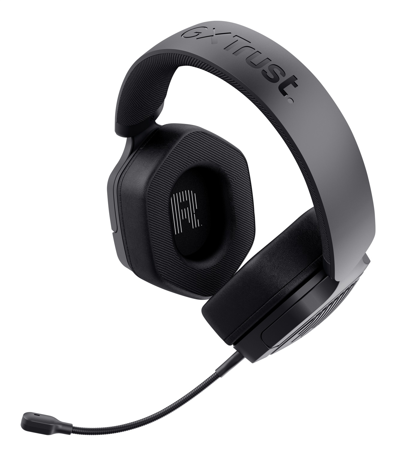 Trust GXT492 Carus Cuffie Gaming Cablato Over-ear con Microfono Nero - Driver 50 mm, Frequenza 20-20000 Hz, Peso 284 g